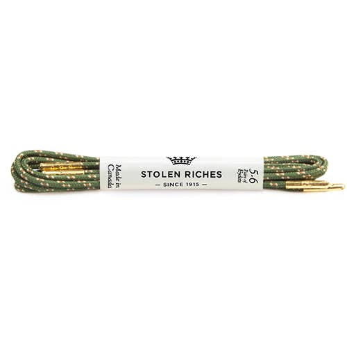 Lucha Green - Dress Shoelace
