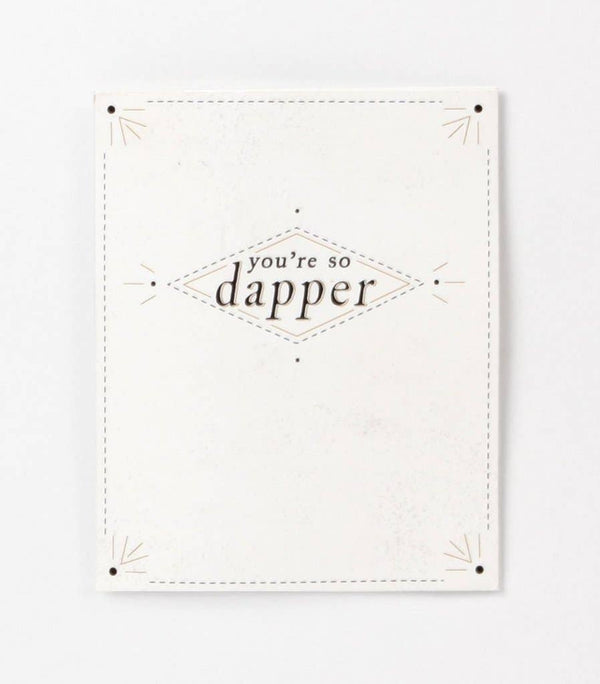 Wingtips Dapper Pop-Up Greeting Card
