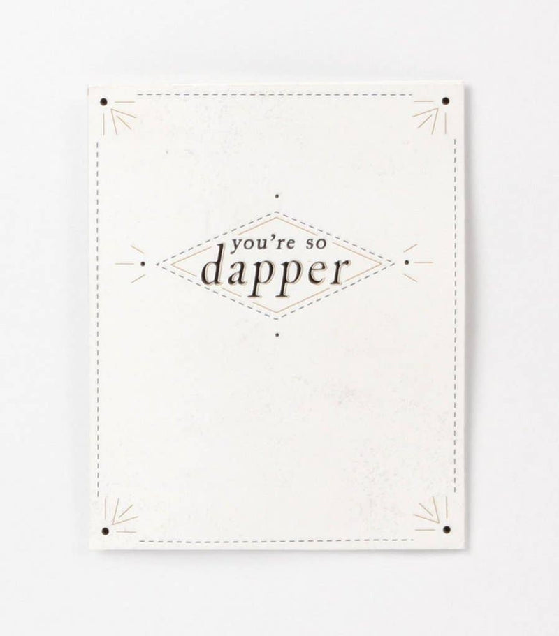 Wingtips Dapper Pop-Up Greeting Card