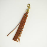 Tassel Keychain - English Tan