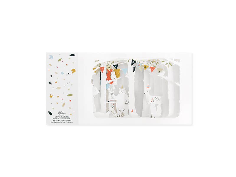 Woodland Birthday Pop-Up Card