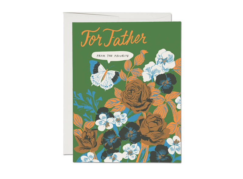 For Father Father's Day greeting card