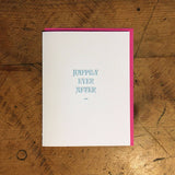 Happily Ever After Letterpress Card