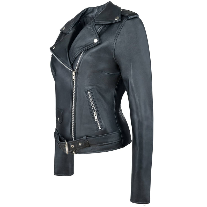 Urban 5884 Alice  Perfecto Ladies Jacket Lamb Skin