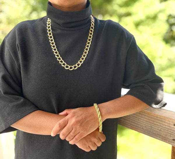 Rope Gold Chain Bracelet
