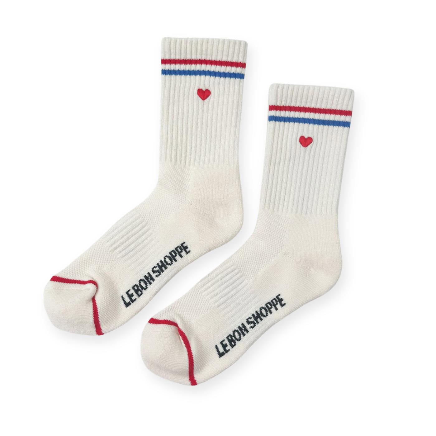 Embroidered Boyfriend Socks