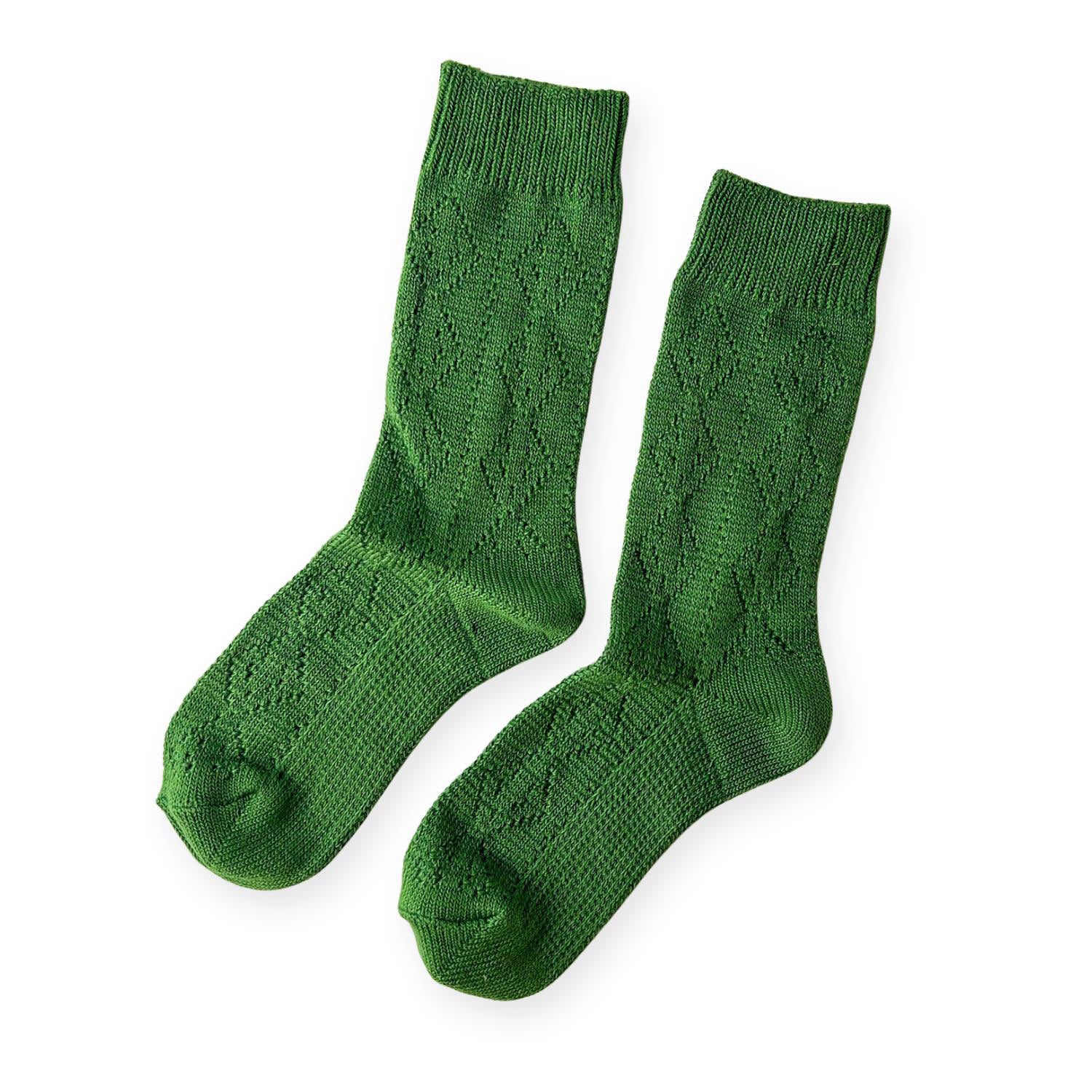Modal Eyelet Socks
