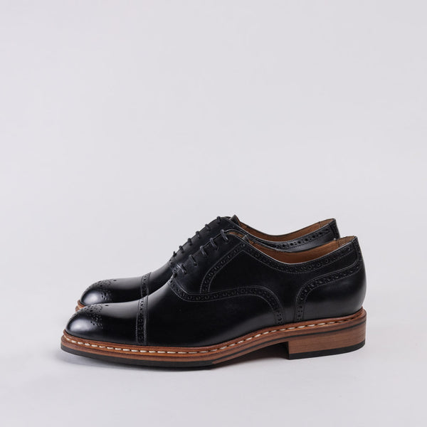 Men's Leather Full Brogue Oxford Shoes