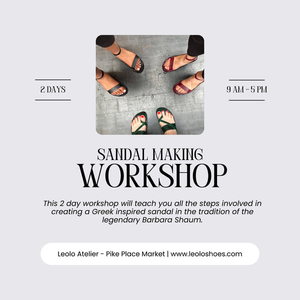 TEST: Sandal Making Workshop