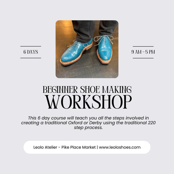 Test: Beginner Shoe Making Workshop