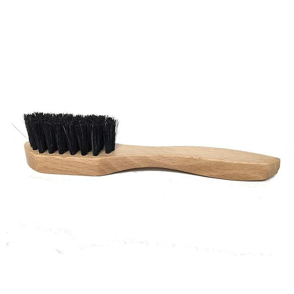 Wooden spatula brush. 