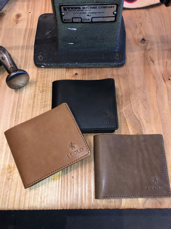 Leolo Beginning Bifold and Card Wallet Making Workshop: November 3rd at 10am