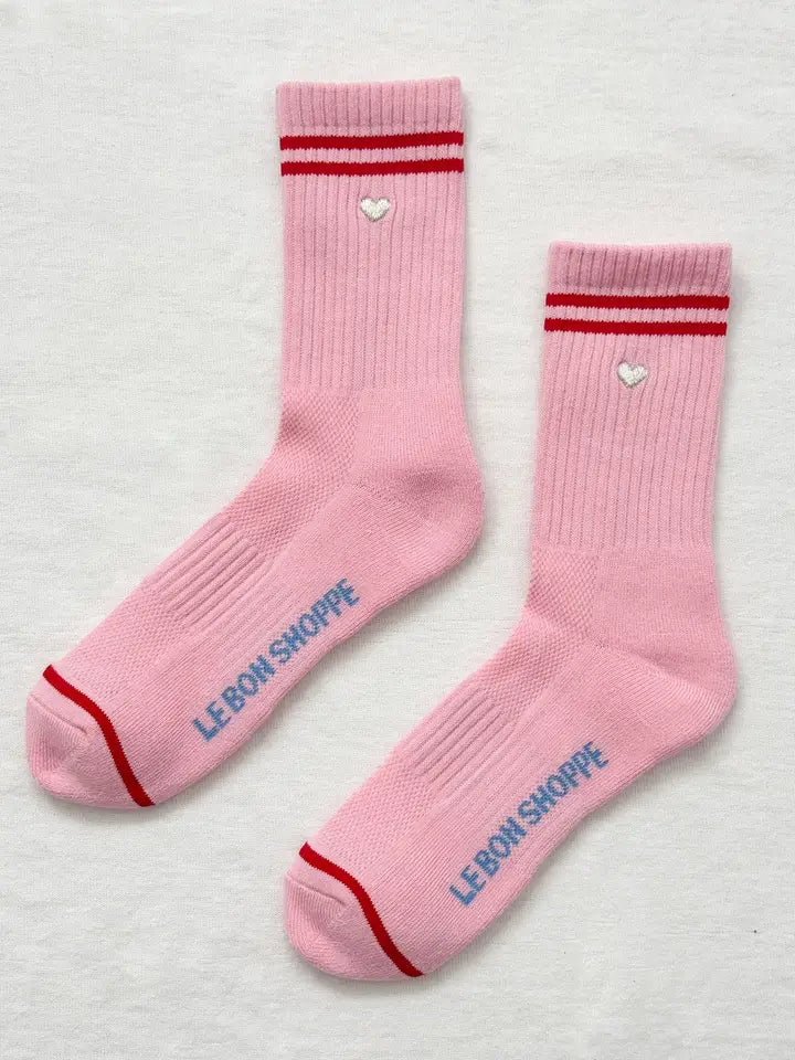 Embroidered Boyfriend Socks