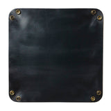 Leather Valet Tray - Black