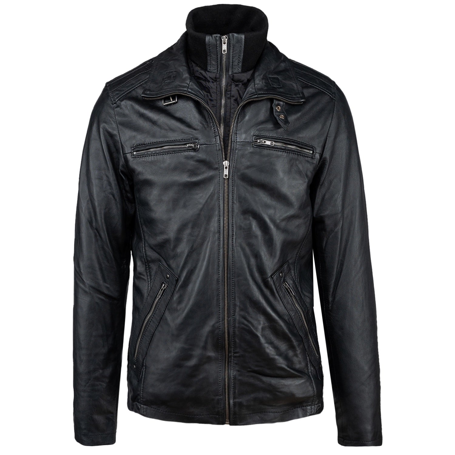 Winter Jacket Sheepskin Leather