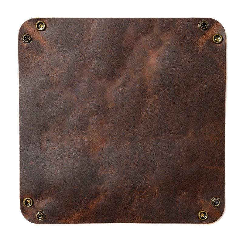 Leather Valet Tray - Heritage Brown
