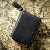 Credit Card Holder for Men Women, Geniune Leather Wallet