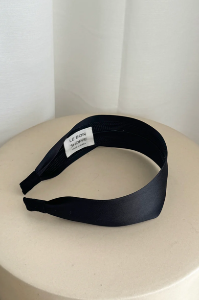 Le Bon Shoppe Oliva Headband - Ebony