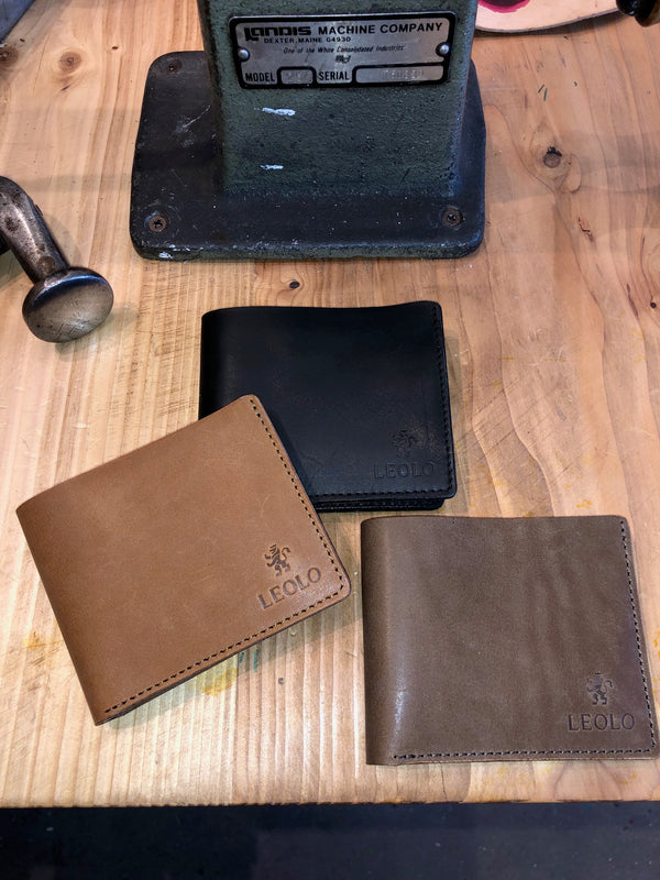 Leolo Leather Bifold Wallet
